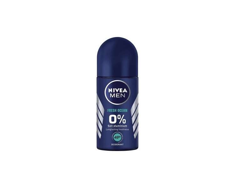 Nivea Men Fresh Ocean Roll-On Deodorant 50ml