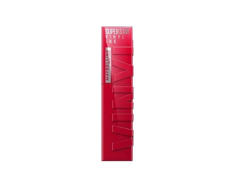 Maybelline New York Lip Colour SuperStay Vinyl Ink 16h Long Lasting Liquid Lipstick Shine Finish 50 Wicked