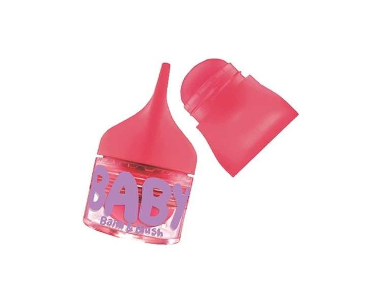 GEMEY MAYBELINE BABYLIPS BALM ET BLUSH Lip Balm and Blush 03 Juicy Rose