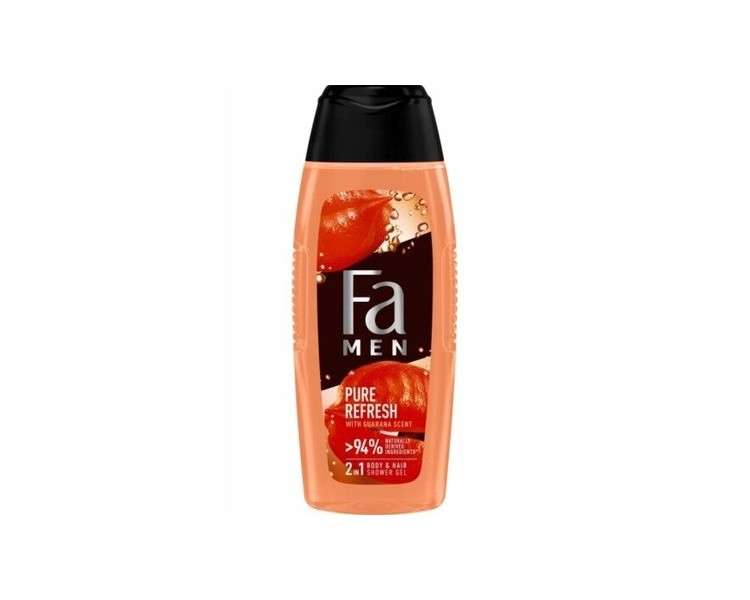 Fa Men Pure Refresh 2in1 Shower Gel for Men