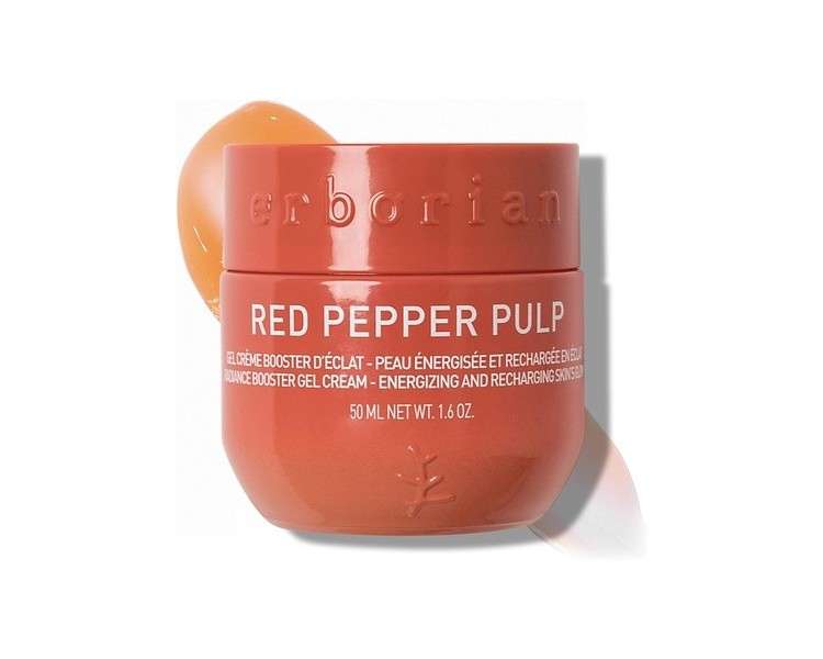 Erborian Red Pepper Pulp 50ml Radiance Booster Facial Gel Cream - Korean Skincare