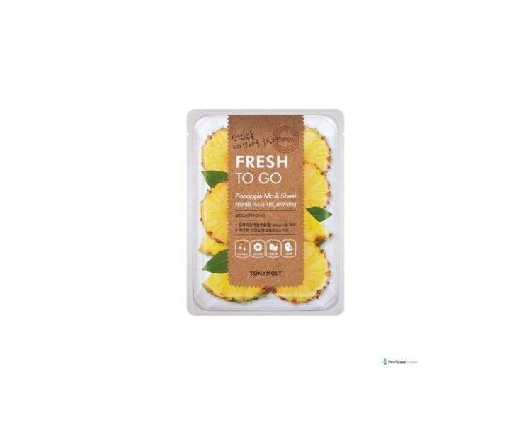 TONYMOLY Fresh to Go Pineapple Mask Sheet 1