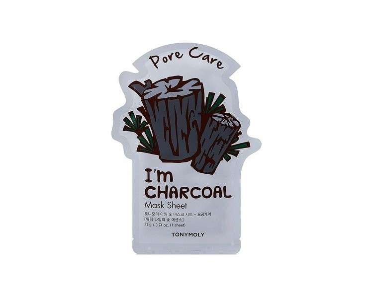 TONYMOLY I'm Charcoal Pore Care Real Sheet Mask