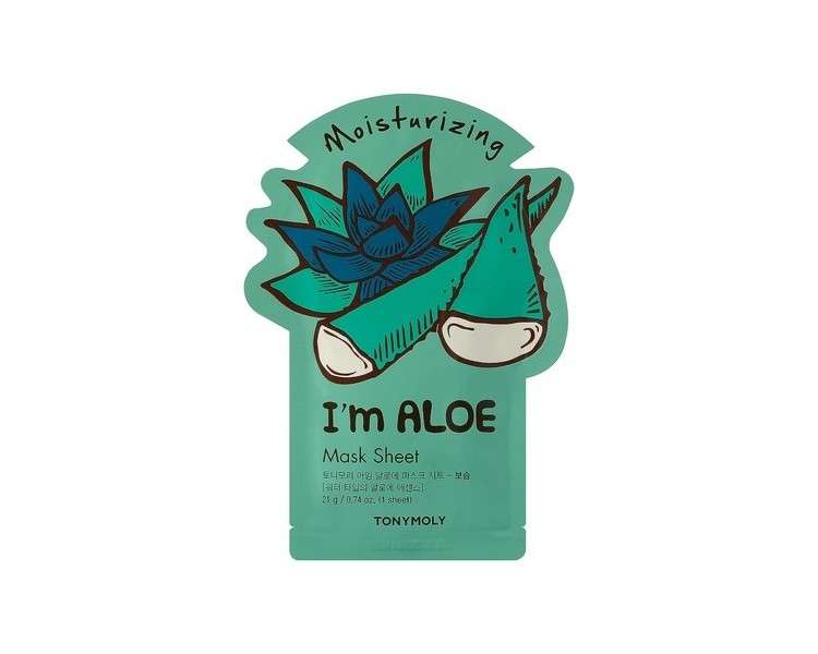 TONYMOLY Aloe Moisturizing Real Sheet Mask