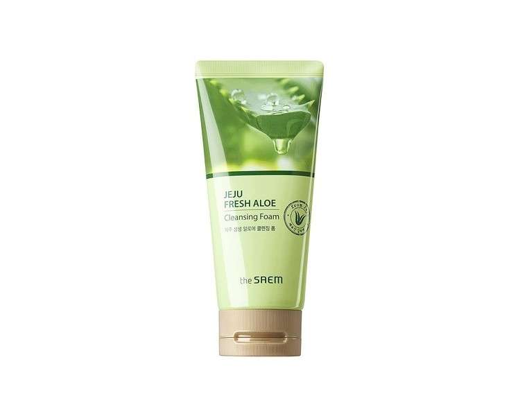 The Saem Facial Cleansing Foam with Pure Aloe Vera Extract 150g