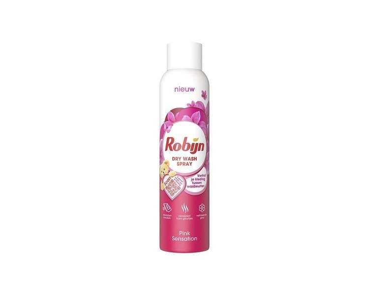 Robijn Pink Sensation Dry Wash Spray 200ml