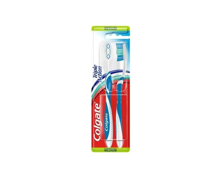 Colgate Triple Action Toothbrush 2pcs