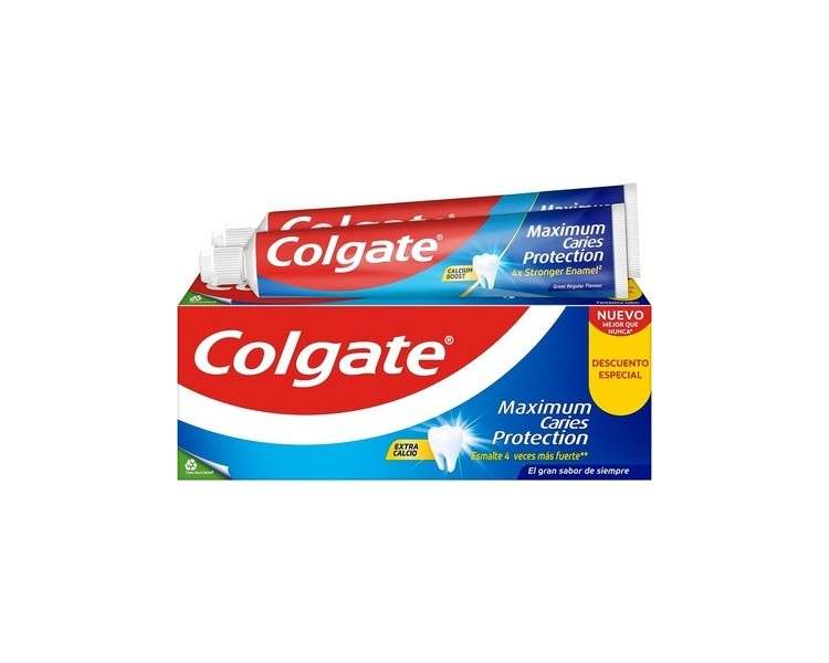 Colgate Toothpaste with Active Fluoride and Liquid Calcium Mint Flavor 75ml