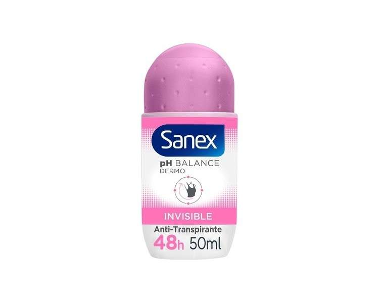 Sanex pH Balance Invisible Dermo Roll-On Deodorant 50ml
