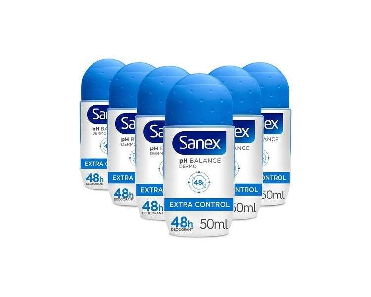 Sanex Dermo Extra-control Deodorant Roll-on 50ml