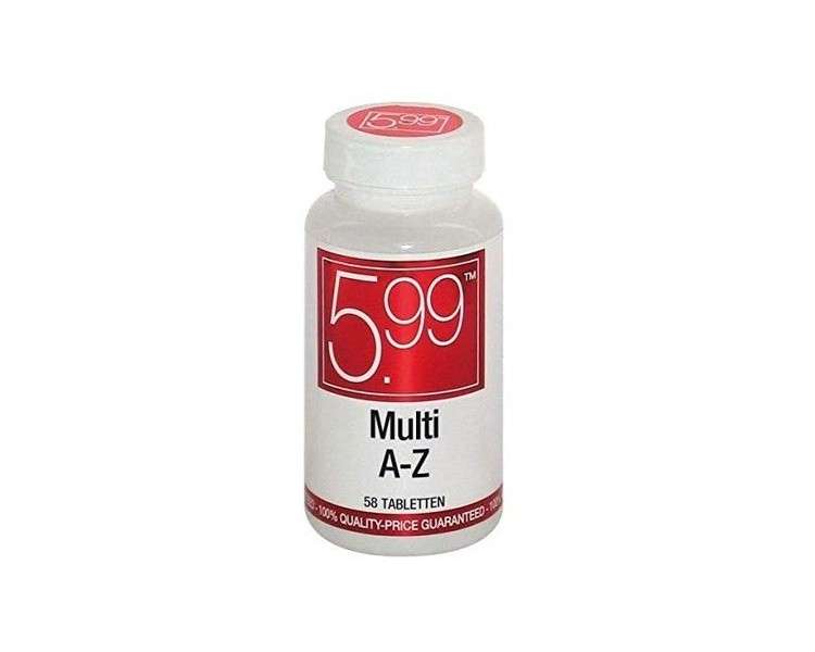 5.99 Multi Az 100% Adh Food Supplement, 1 Units