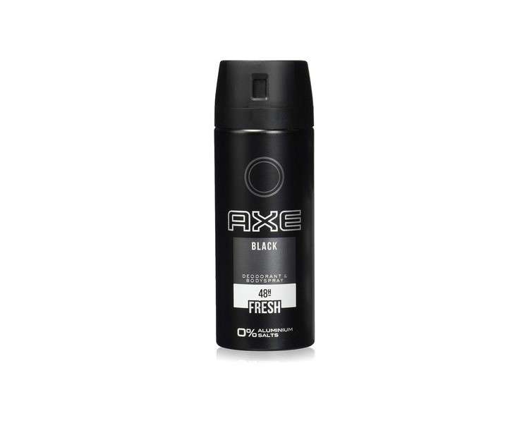 Axe Black Deodorant and Bodyspray Without Aluminum Salts 150ml