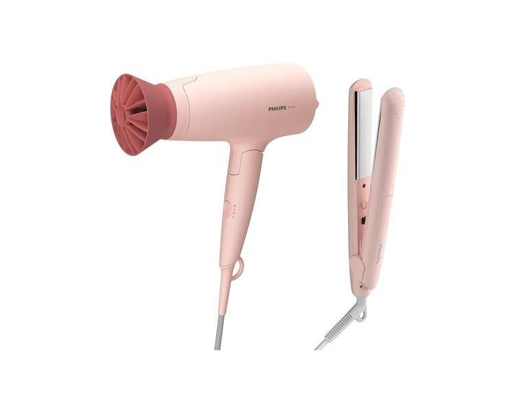 Philips 3000 Series Hair Styling Set BHP398/00 1600W Peach