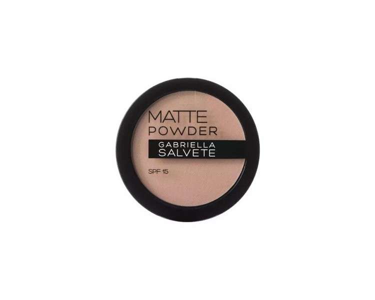 Gabriella Salvete Mattifying Face Powder SPF15 04 8g