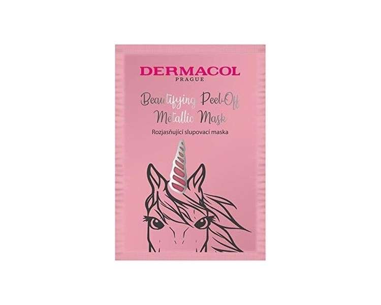 Dermacol Beautifying Brightening Peel-Off Metallic Mask