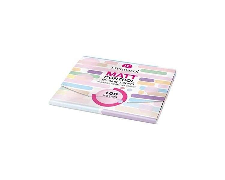 Dermacol Matt Control Blotting Papers 100 Sheets