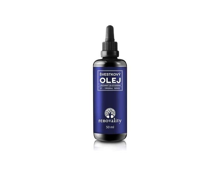 Renovalita Cold Pressed Plum Oil 50ml Made in the Czech Republic