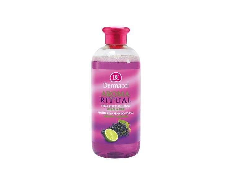 Dermacol Aroma Ritual Stress Relief Foam Bath Grape & Lime