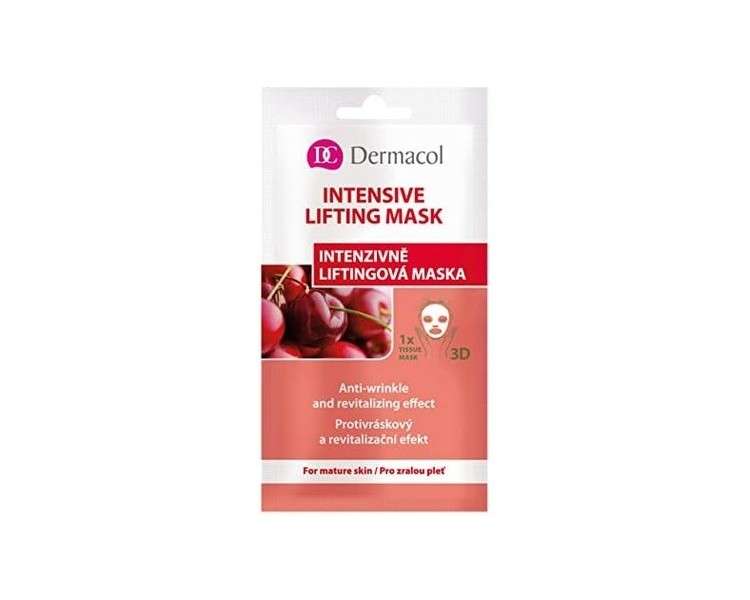 Dermacol Intensive Lifting Face Tissue Mask Anti-Wrinkle Sheet Mask