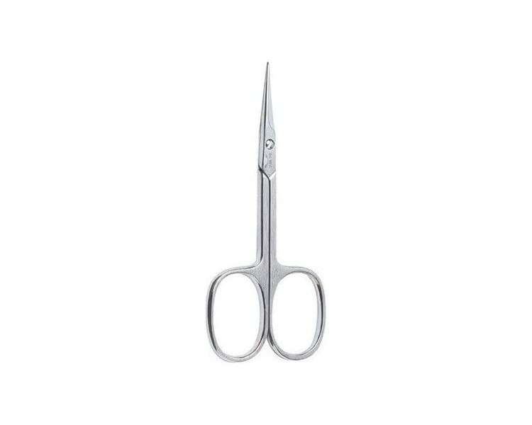 BETER Straight Chrome Manicure Scissors 9.3cm Black