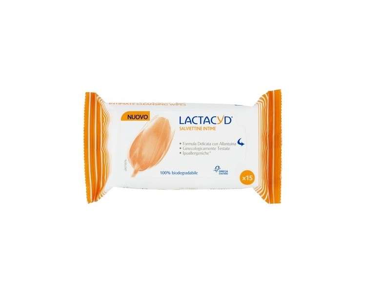 Lactacyd Intimate Hygiene Wipes 15 Units