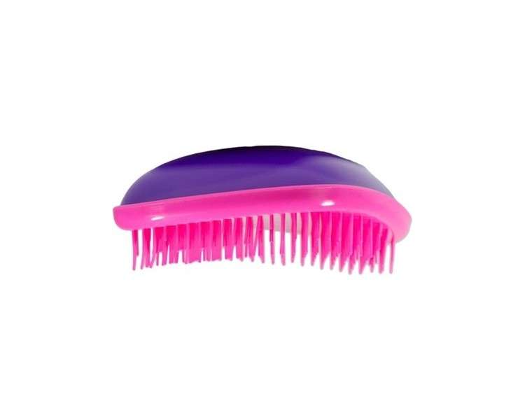 Detangler Purple Fuchsia Detangling Hairbrush Original Size