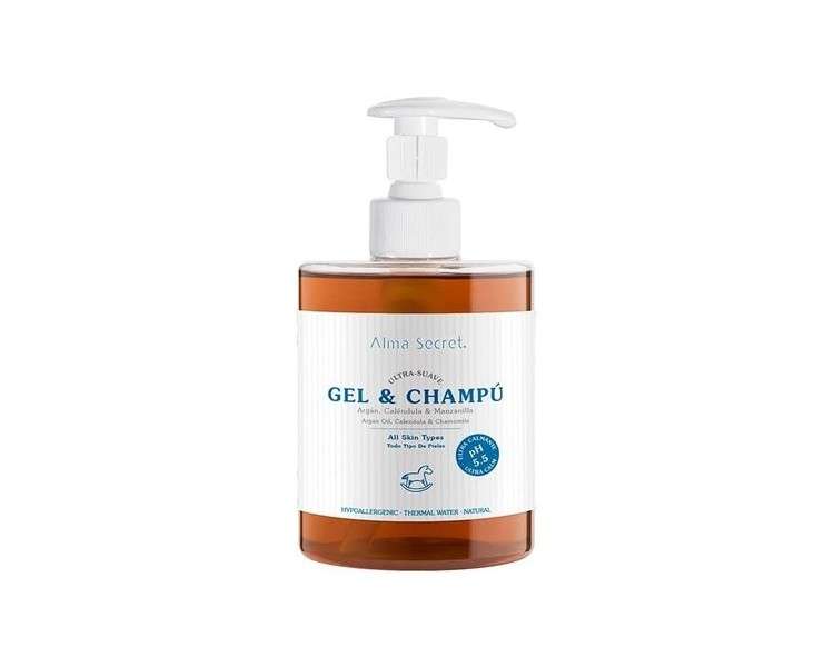 Gentle Shampoo Gel with Argan, Calendula and Chamomile 500ml