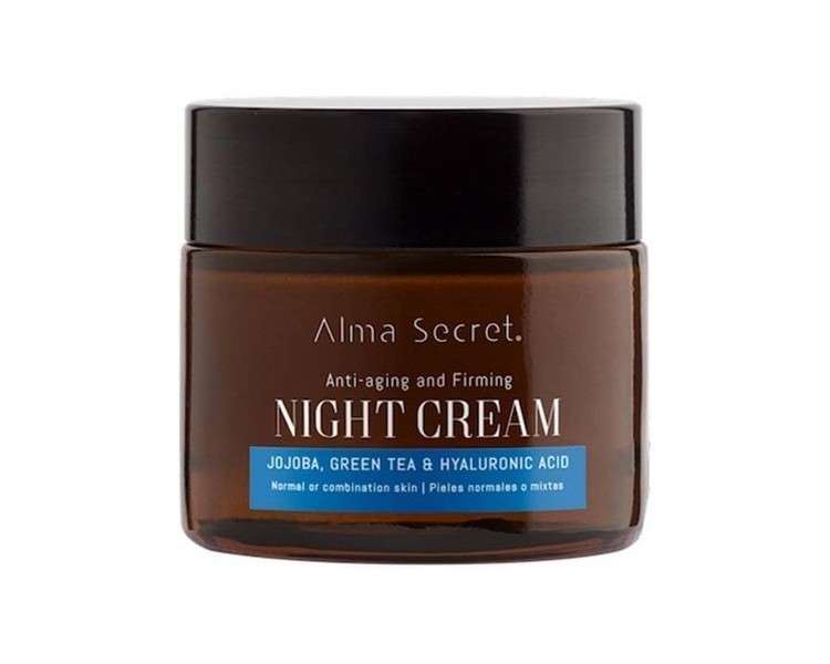 Alma Secret Multi-Night Anti-Aging with Jojoba, Green Tea and Hyaluronic Acid 50ml