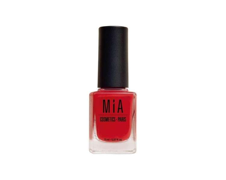 Mia Cosmetics-Paris 3713 Poppy Red Nail Polish 11ml