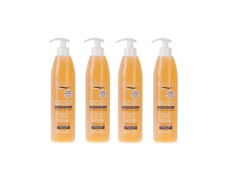 Byphasse Shampoo with Liquid Keratin 520ml