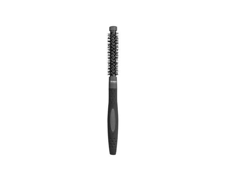 Termix Evolution Plus Ø 12mm Hairbrush for Thick Hair with Ionized Bristles Black