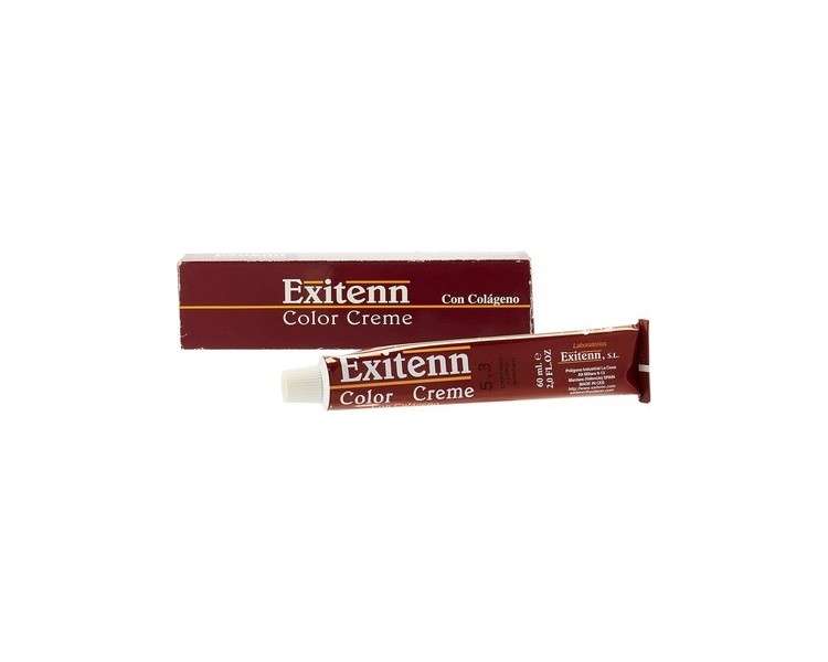 Exitenn Color Creme 5.3 Brown Clear Golden 60ml