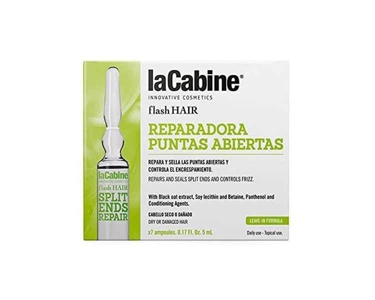 La Cabine Flash Hair Punt Open 7 Ampoules Of 5 Ml