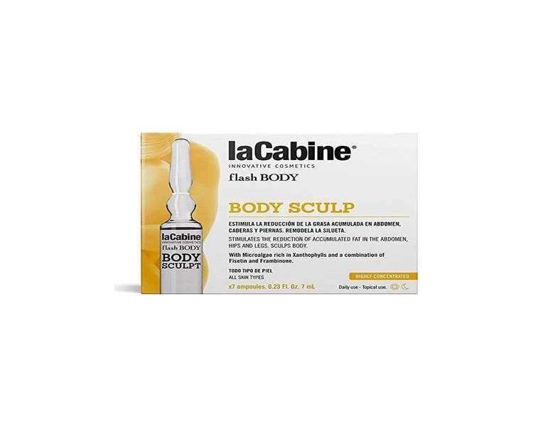 La Cabine Flash Body Sculpt 7 Ampoules 7ml