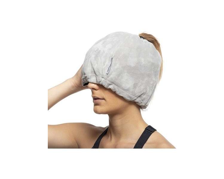 InnovaGoods Hawfron Migraines and Relaxation Gel Hat Grey