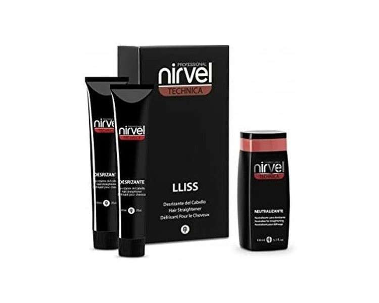 NIRVEL Liss Cleansing Agent 150ml + 2 x 60ml Black