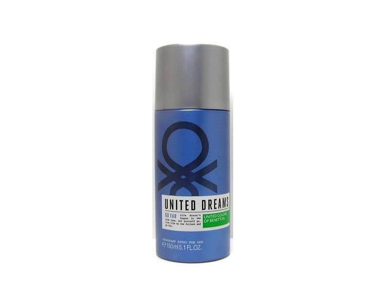 Benetton United Dreams Go Far Deodorant Spray 150ml