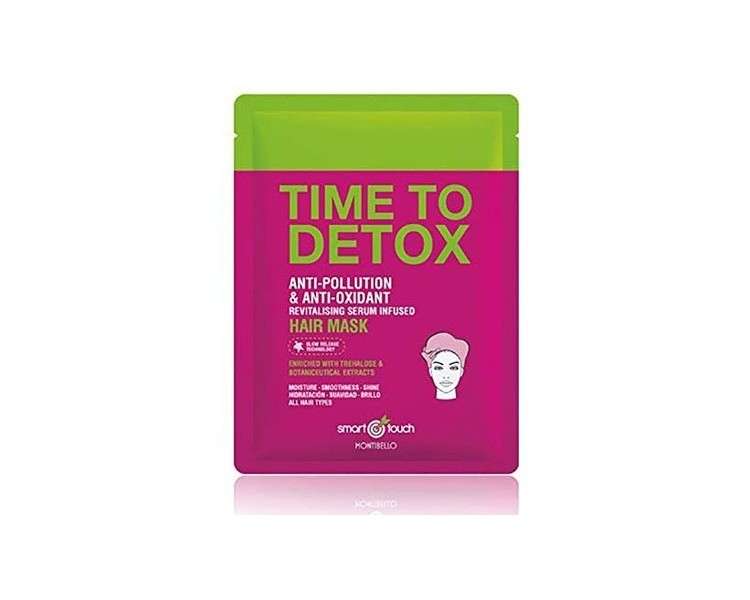 Montibello Smart Touch Time To Detox Mask 30 Ml Cap, Red, Standard