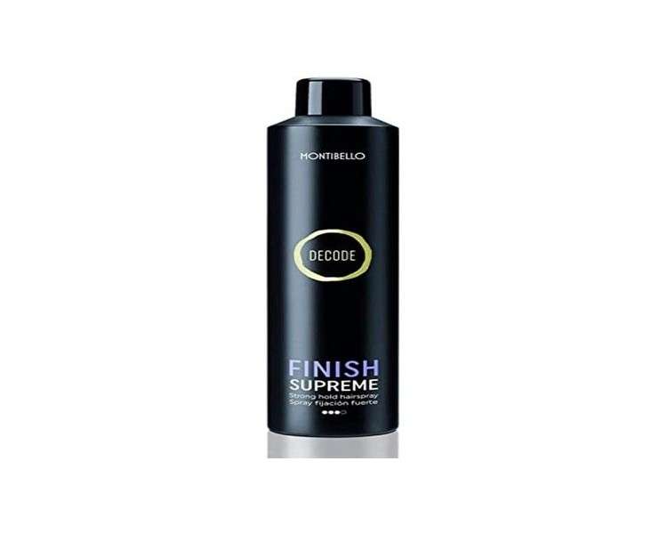 Montibello Decode Finish Supreme Strong Hold Spray 400ml