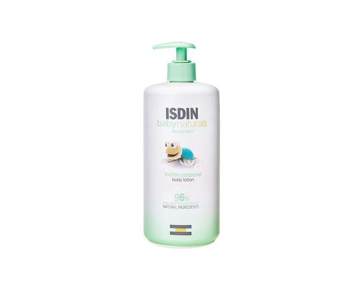 ISDIN Babynaturals Body Lotion 750ml - Hydrating Lotion for Baby's Daily Skin Care