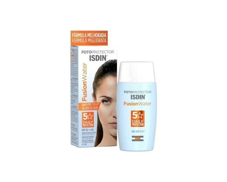 Isdin Fusion Water SPF 50 Face Sunscreen 50ml