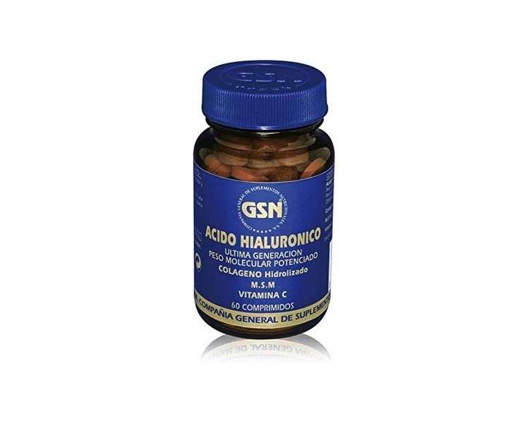 Gsn Hyaluronic Acid 60 Tablets