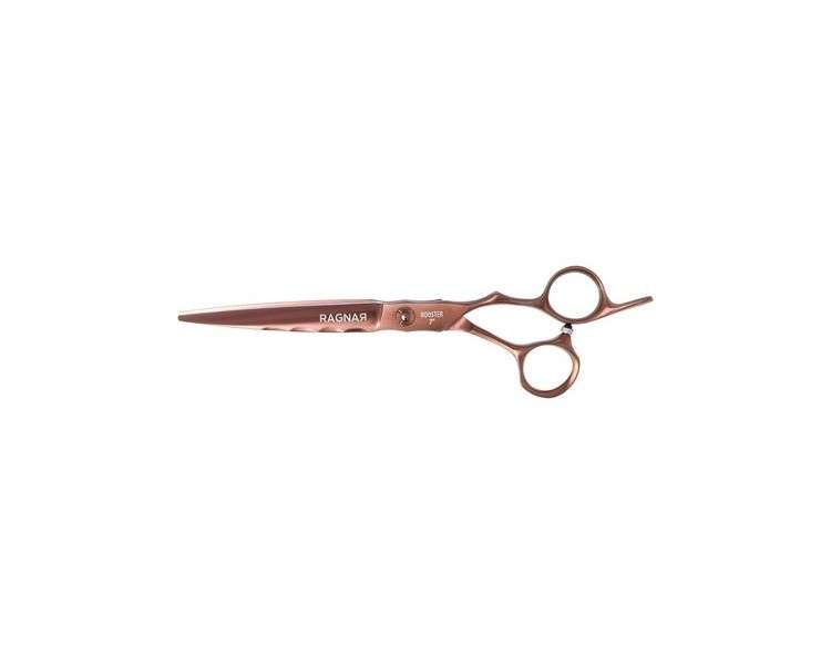 Rooster Copper Barber Scissors 17.8cm 7 Inch