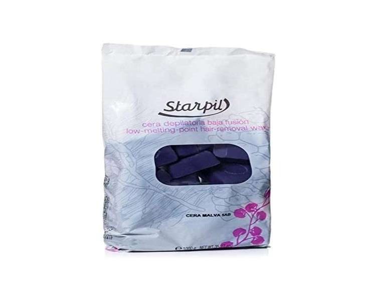 Stripless Purple Malva Hard Wax Starpil 1kg