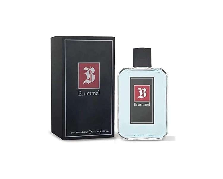 BRUMMEL Men's After Shave Balm 250ml - Perfumed, Masculine, Elegant and Sophisticated with Fresh Woody Long-Lasting Fragrance