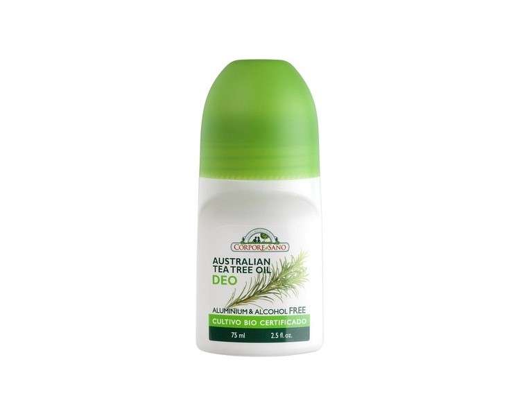 Corpore Sano Tea Tree Roll-On Deodorant 75ml