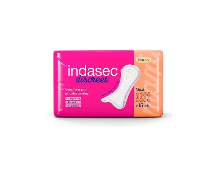 Indasec Maxi Standard Black Pad