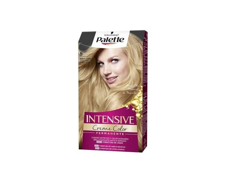 Schwarzkopf Palette Intense Color Cream 8 Light Blonde