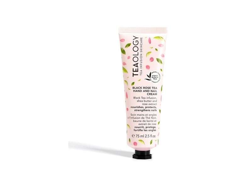 Teaology Black Rose Tea Hand and Nail Cream 75ml