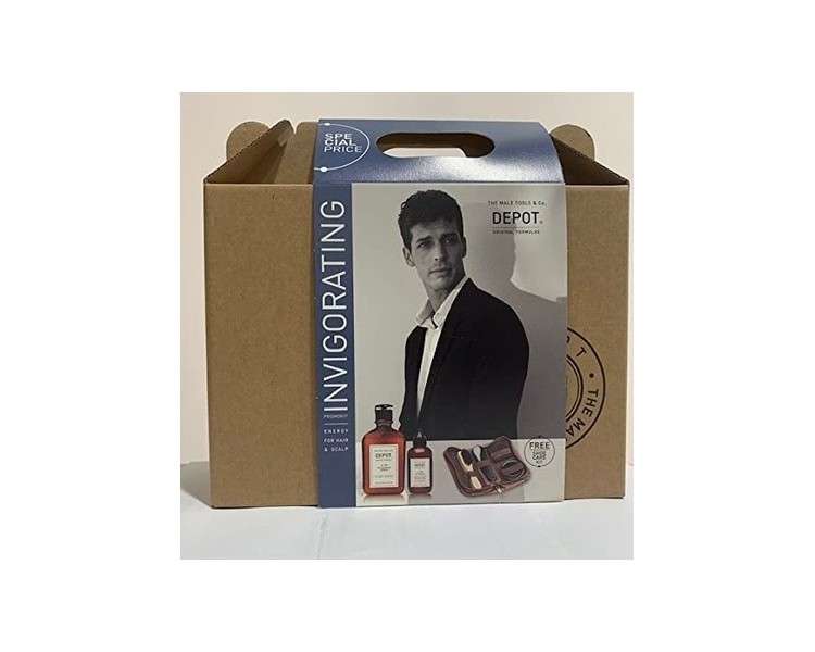 Depot - Invigorating Kit Hair Care - Giftset